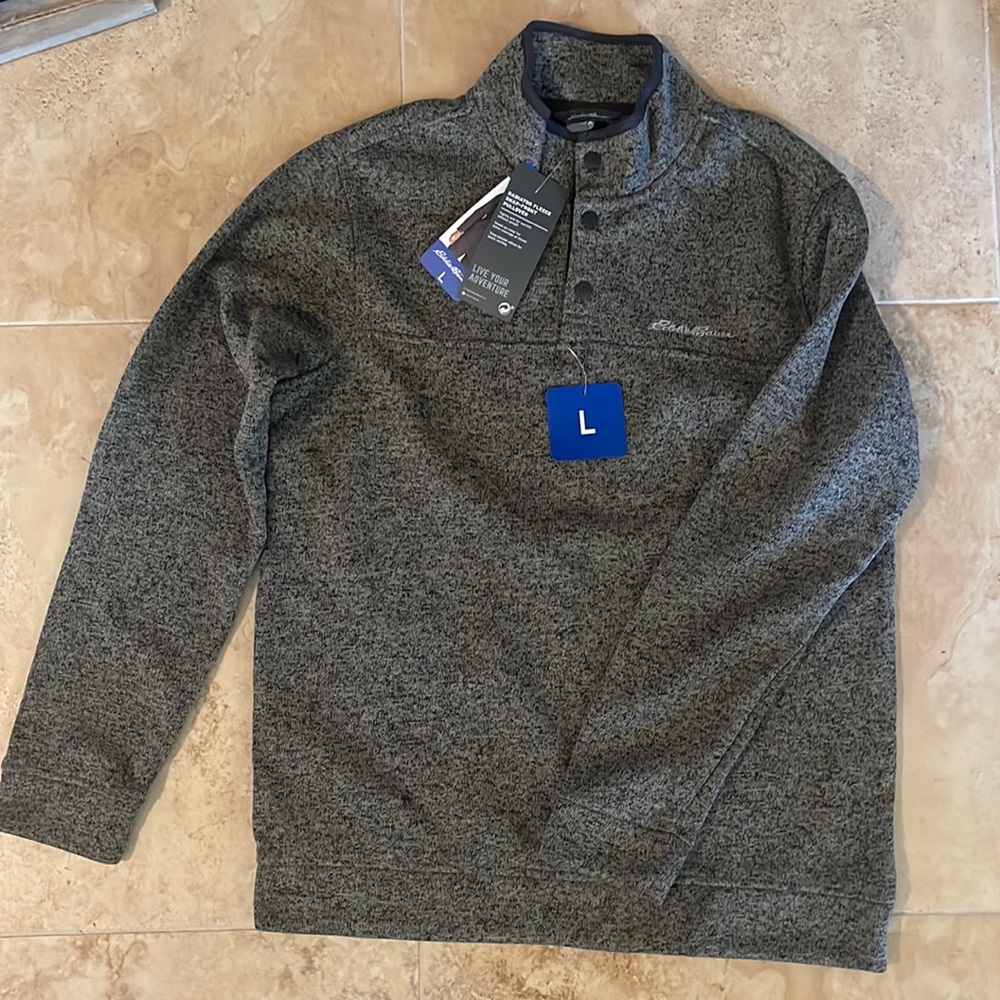 Eddie Bauer Fleece pullover.
